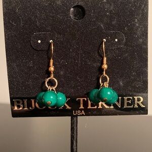 Bijoux Terner Teal Drop Earrings